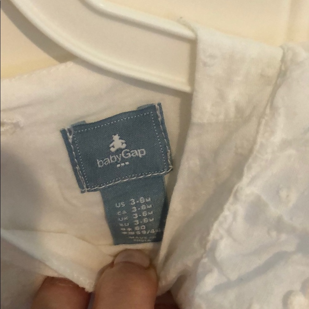 White dress with matching bottoms - Picture 2 of 3